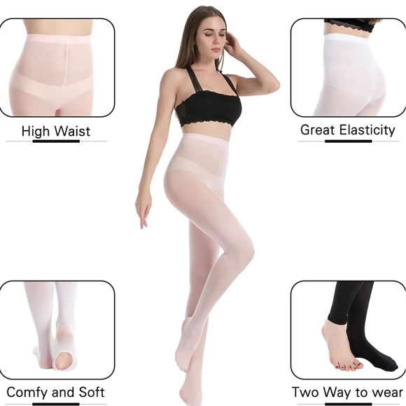 Men's White, Cream, and Black Socks - Picture 2 of 2